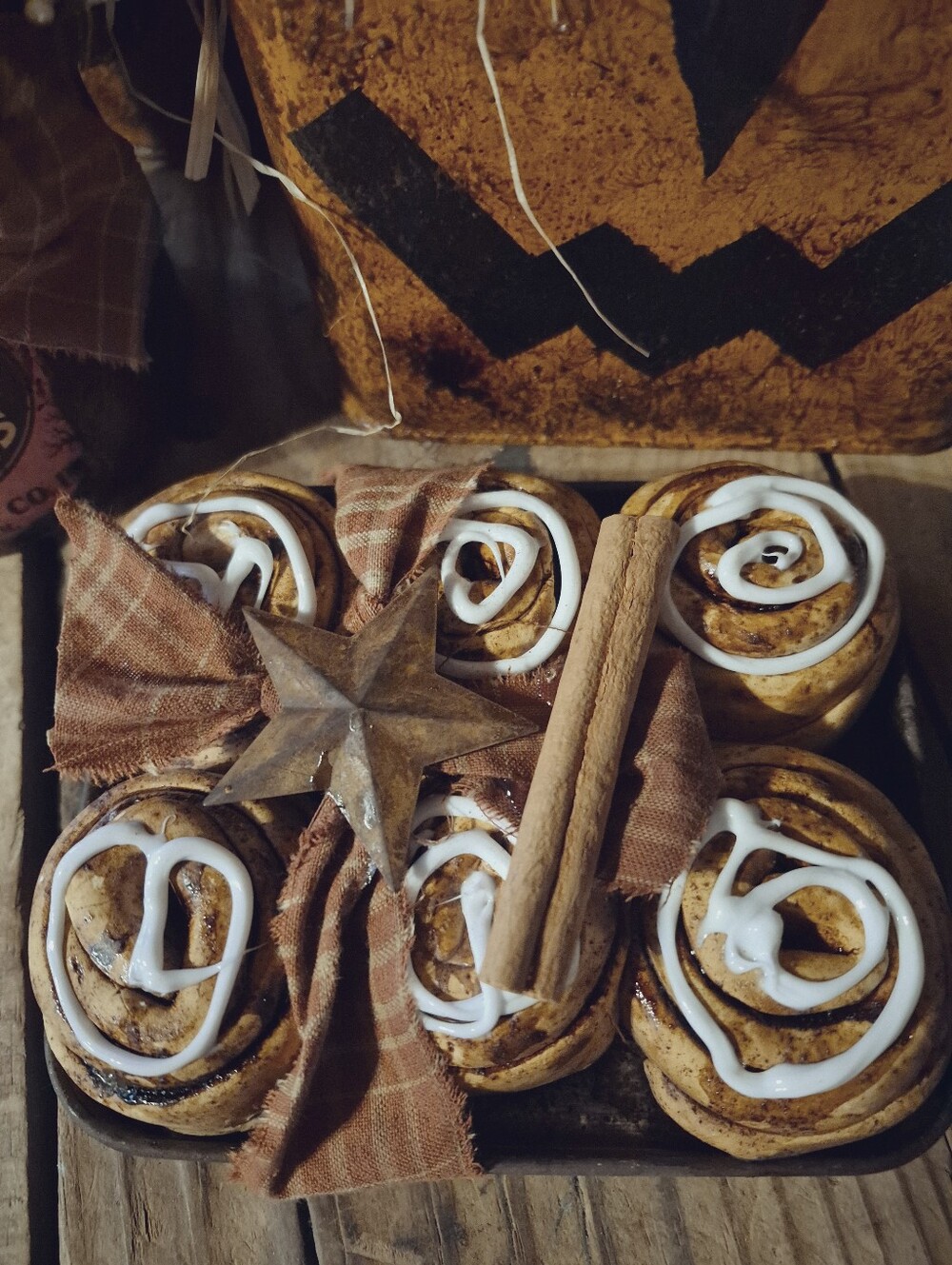 Faux Cinnamon Buns